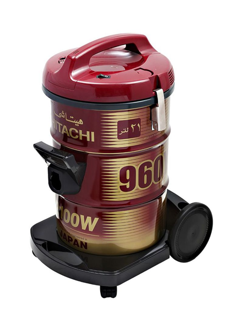 Can Type Vacuum Cleaner 2100W CV960Y24CBSPG/SWR/SBK Red/Gold